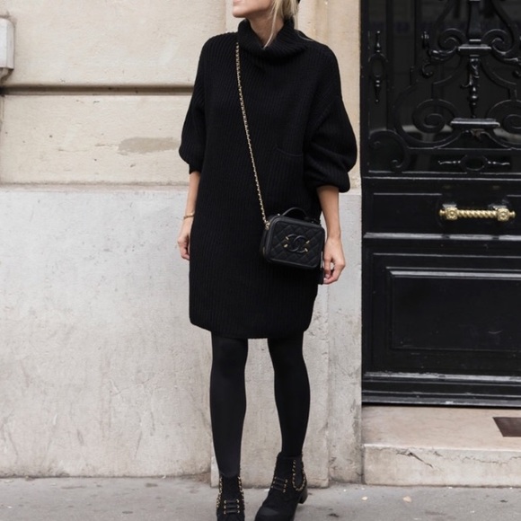 Aritzia Wilfred Jasmeen Sweater Dress, Green - Picture 2 of 12